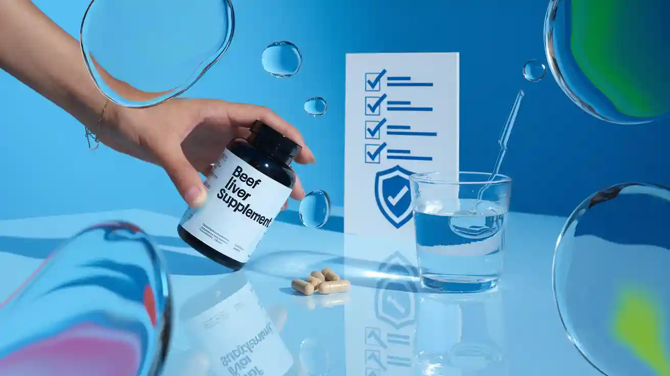 Beef liver supplement dosage and safety