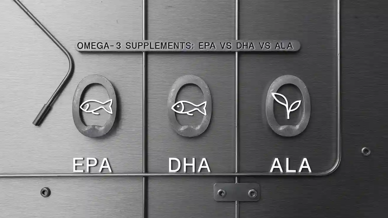 Omega-3 Supplements: EPA vs DHA vs ALA