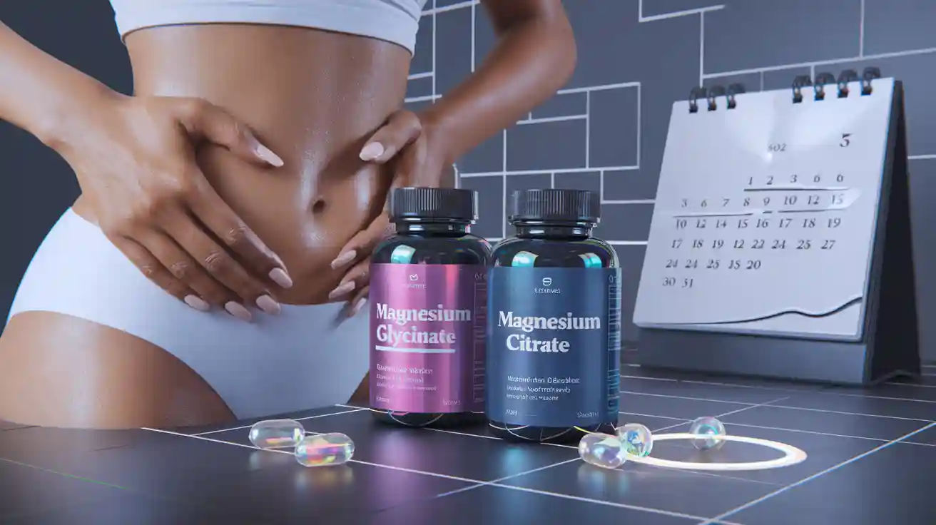Magnesium glycinate vs citrate for PMS cramps