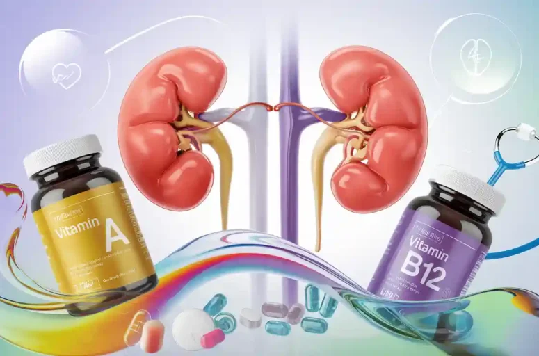 Kidney Supplements: Vitamin A and B12 Support