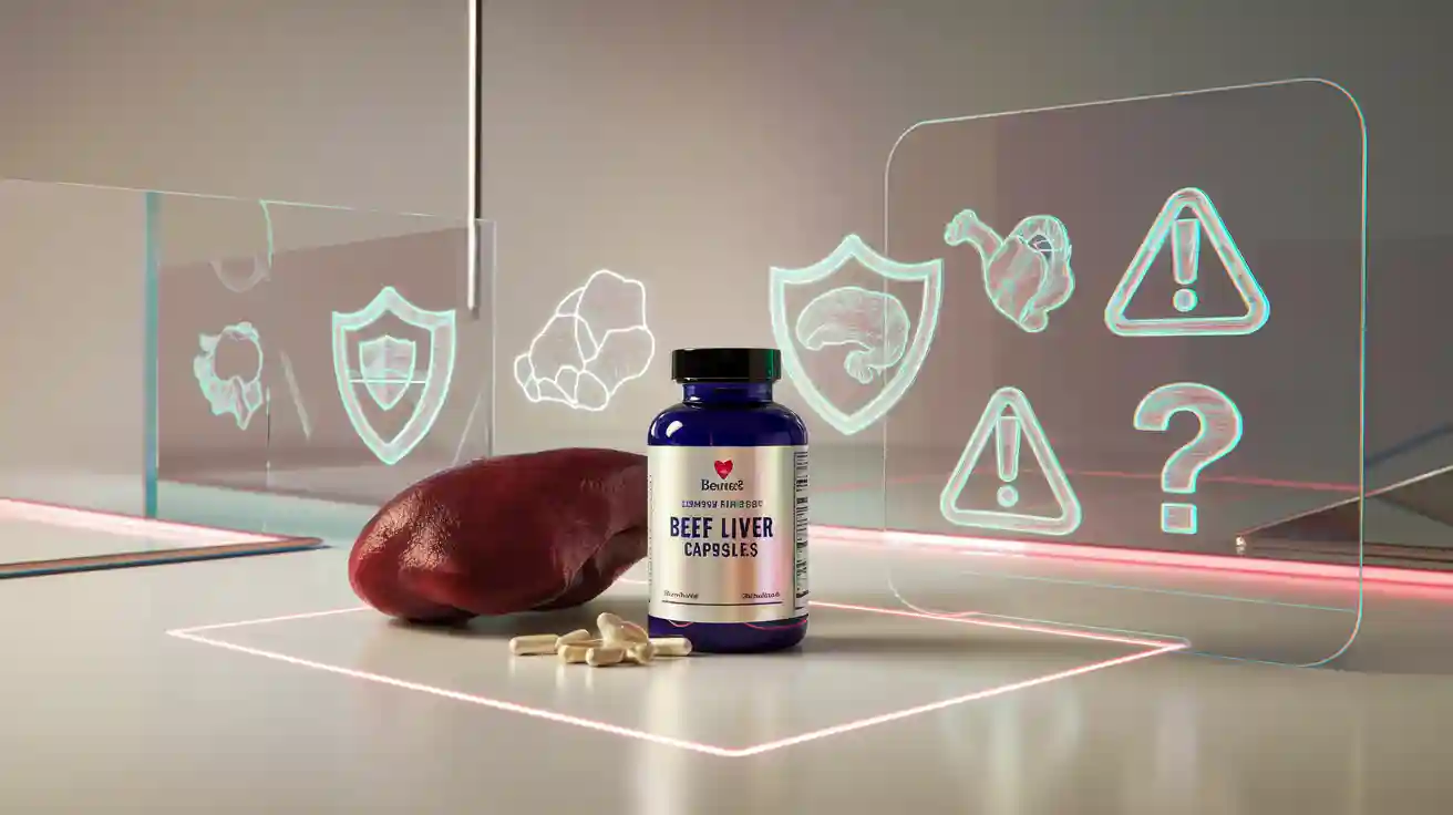 Desiccated beef liver capsules benefits and side effects