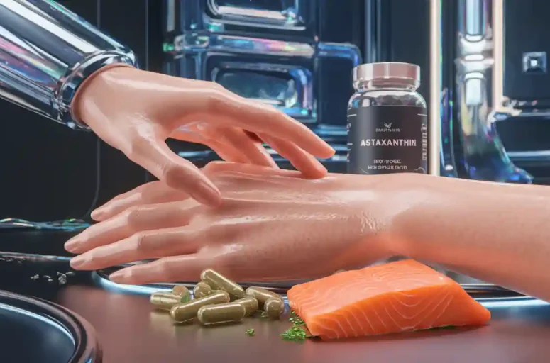 Astaxanthin dosage for skin elasticity